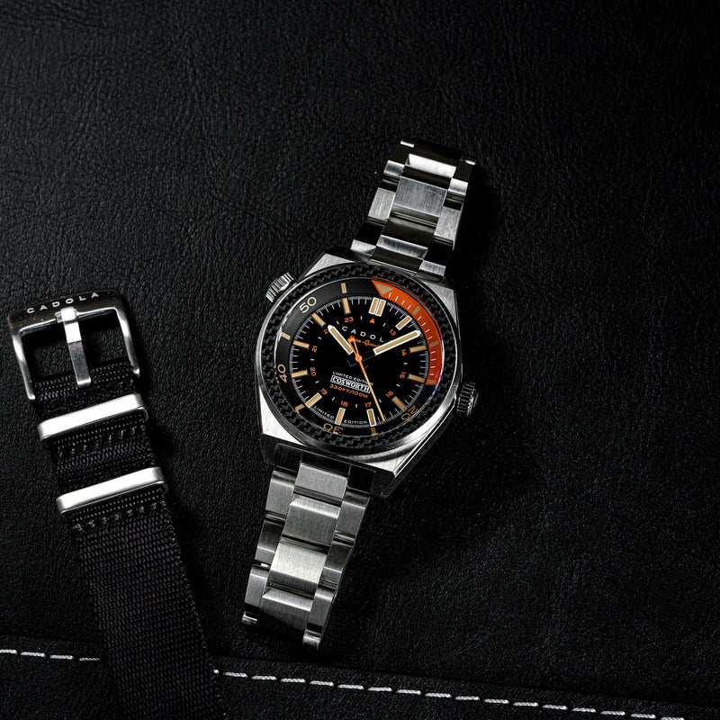 COSWORTH COSTIN MECA-QUARTZ LIMITED EDITION BLACK / STAINLESS STEEL | Black Dial