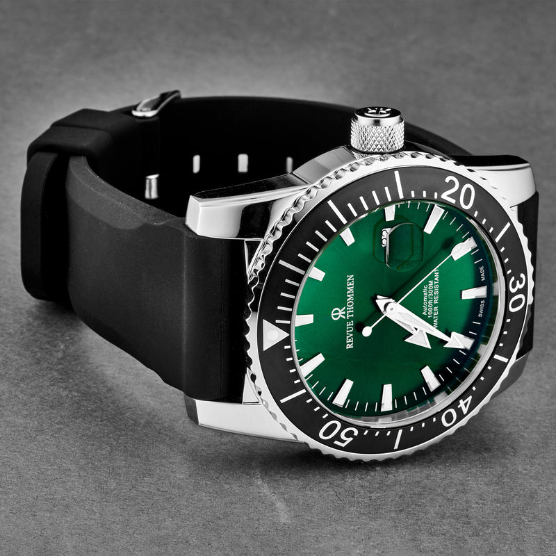 Diver 17030.2524 / Green | Green Dial