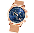 Monaco Rose Gold Rose Gold/Alloy | Blue Dial