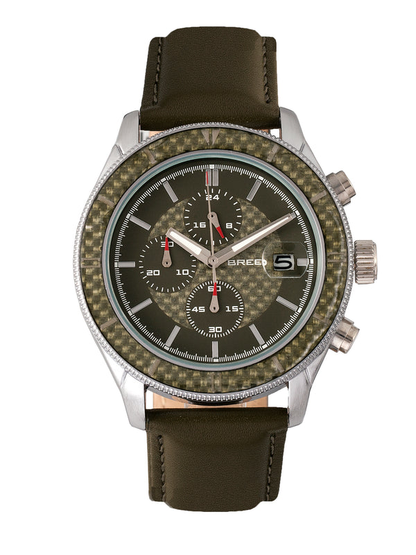 Maverick Silver/Olive | Green Dial