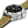 Khaki Field Auto Chrono Brown | Black Dial