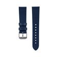 STRAP, 20mm, ITALIAN LEATHER, CROSS HATCH, STEEL BUCKLE, ROYAL BLUE, STANDARD ITALIAN LEATHER, CROSS HATCH |  Dial