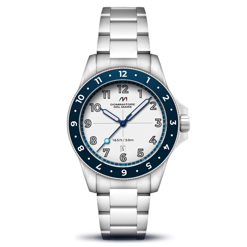 Bandiera Japan Quartz White / Stainless Steel | White Dial