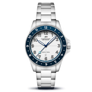 Bandiera Japan Quartz White / Stainless Steel | White Dial