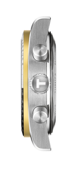 PR516 Chronograph Silver-tone/ Yellow Gold | Black Dial