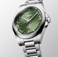 Conquest Silver/Green |  Dial