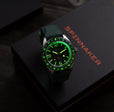 Spinnaker Fleuss GMT Automatic Dark & Light Green / Stainless Steel | Green Dial