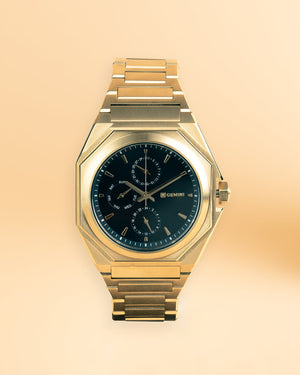 Ferro Gold Gold | Black Dial