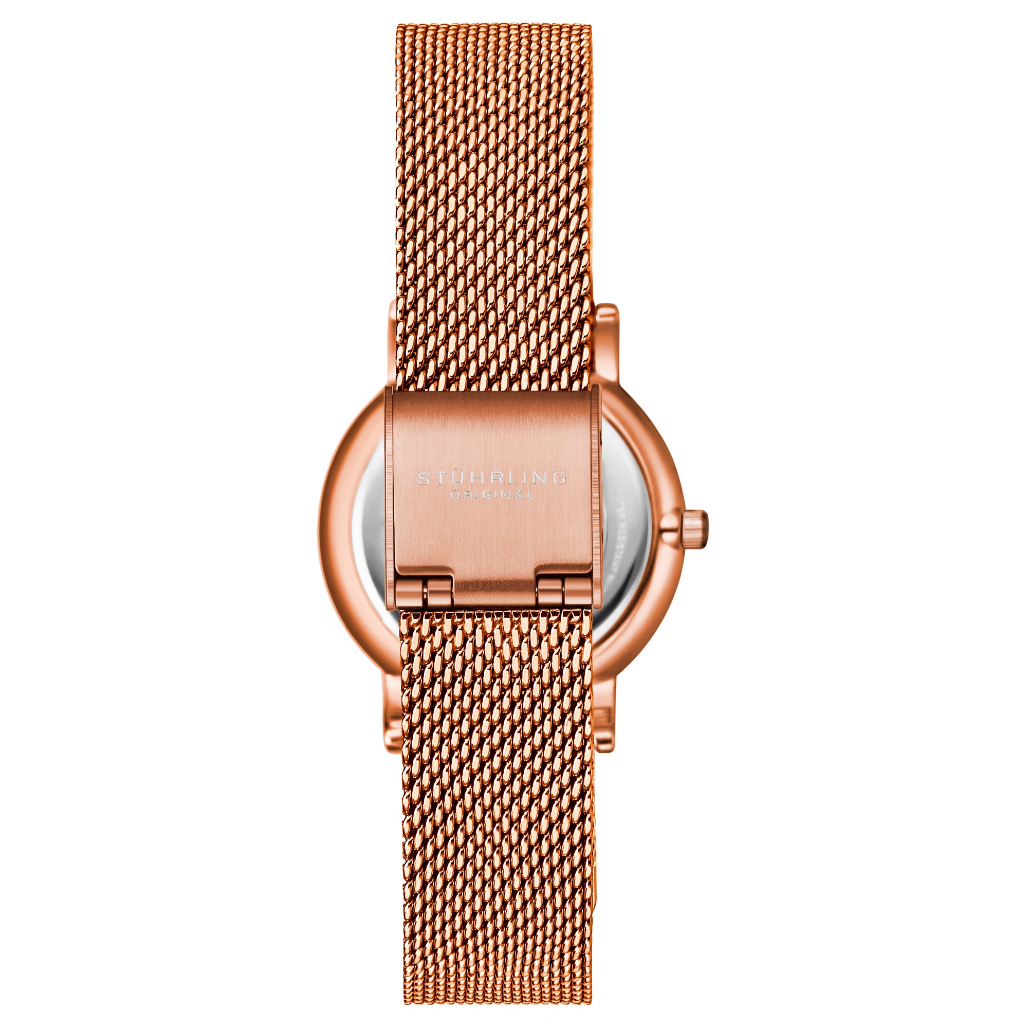 Symphony Rose Gold Stainless Steel | Silver Dial