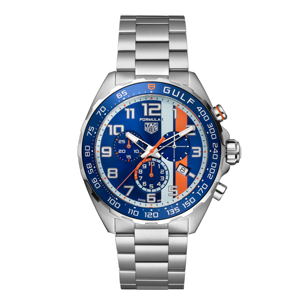 Formula 1 Chronograph Gulf 43mm Blue | Blue Dial