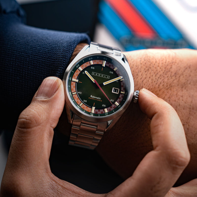 Paddock Automatic Green / Stainless Steel | Green Dial