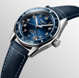 SPIRIT ZULU TIME Blue / Leather | Blue Dial