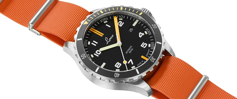 Squad Watch Mojave 42mm Rubber Nato Black Dial