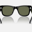 MEGA WAYFARER UNISEX Black / Green Polar |  Dial