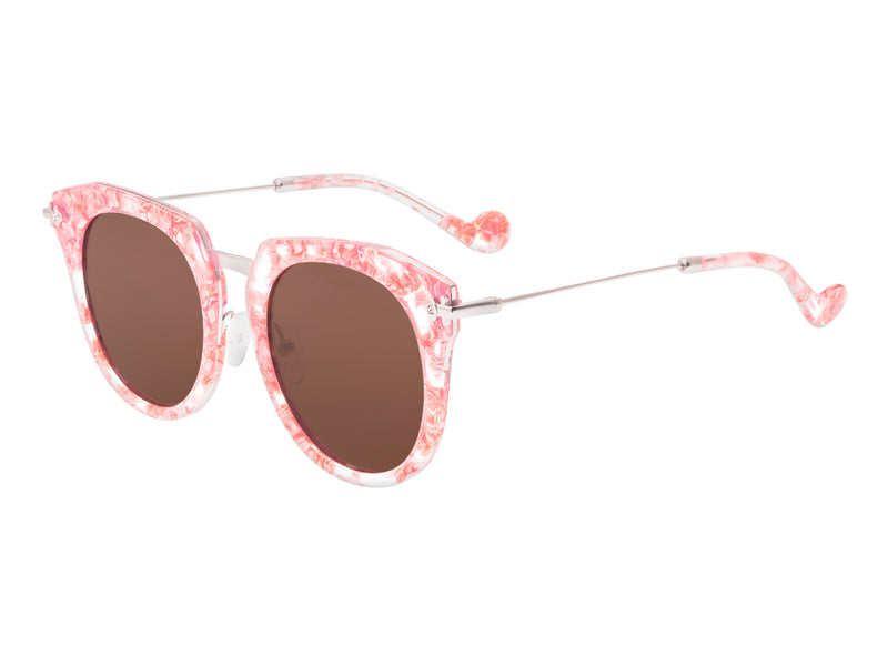 Aaliyah Pink Tortoise/Brown |  Dial
