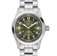 Khaki Field Auto Silver-tone