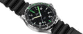 Amazonas Rubber Strap Black Dial