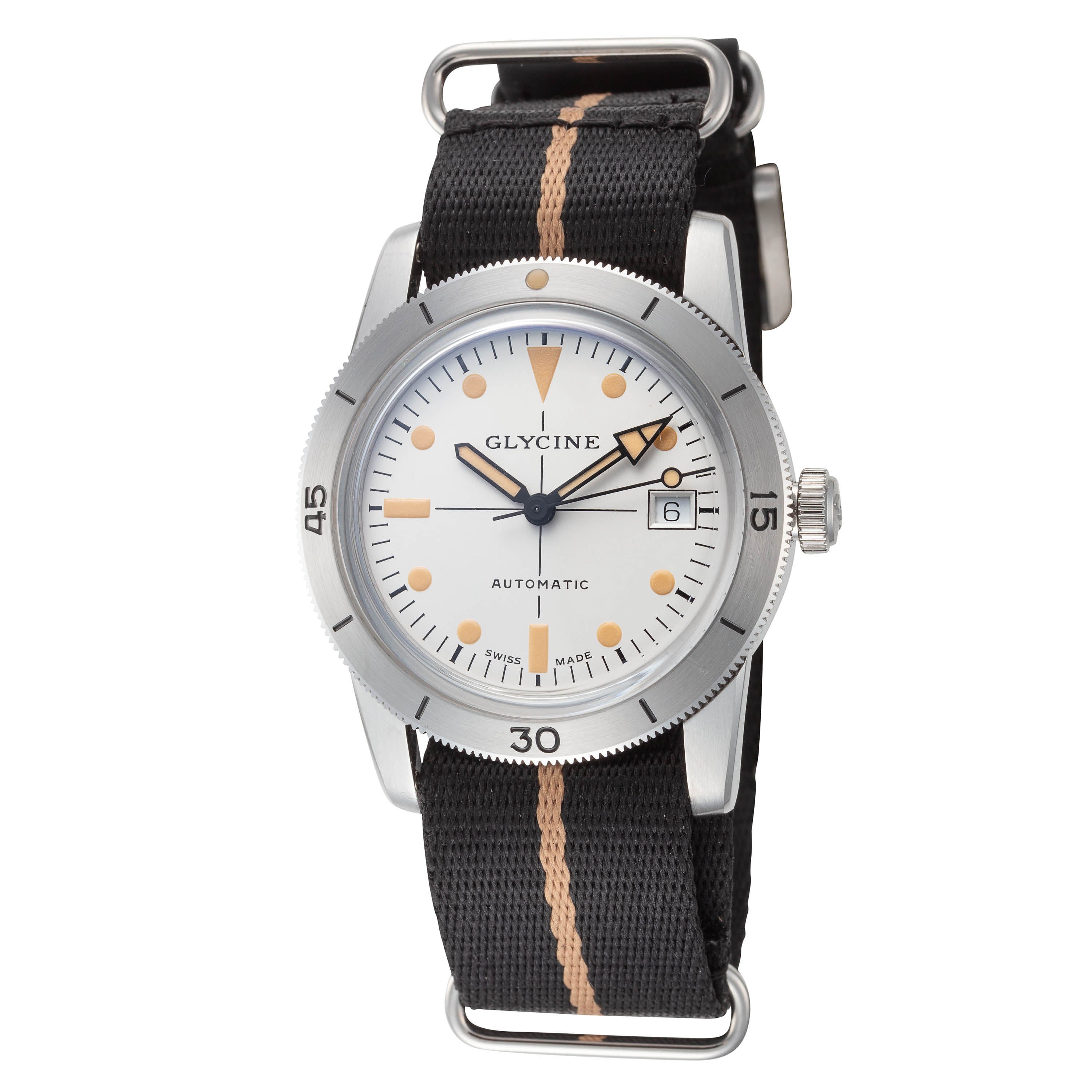 Sea Kraken 39mm / Silver / Black | Silver Dial – Watch Gang