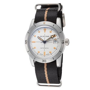Sea Kraken 39mm / Silver / Black | Silver Dial
