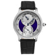 Agathon FAB-211 / Silver/Blue Enamel | Silver / Blue Dial