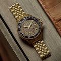 Baja GMT Gold / Stainless Steel | Gold Dial