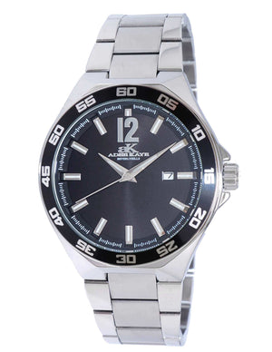 Momentum Date Black Dial / Stainless Steel Bracelet Black Dial