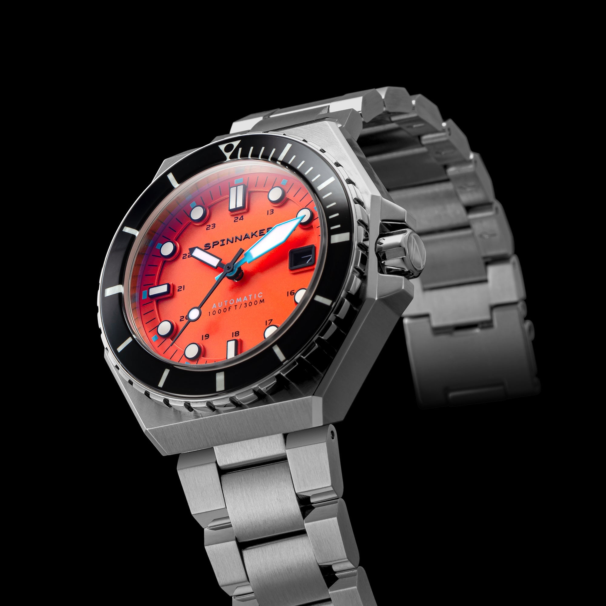 Spinnaker Dumas Orange / Stainless Steel | Orange | SP-5081-BB