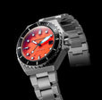 Dumas Orange / Stainless Steel | Orange Dial