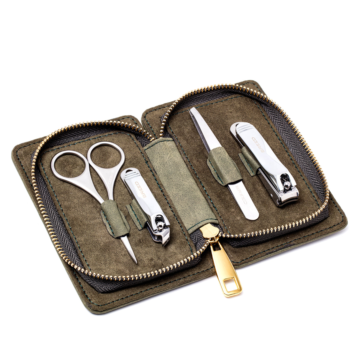 Katana 8 Piece Surgical Steel Groom Kit Camel – Watch Gang