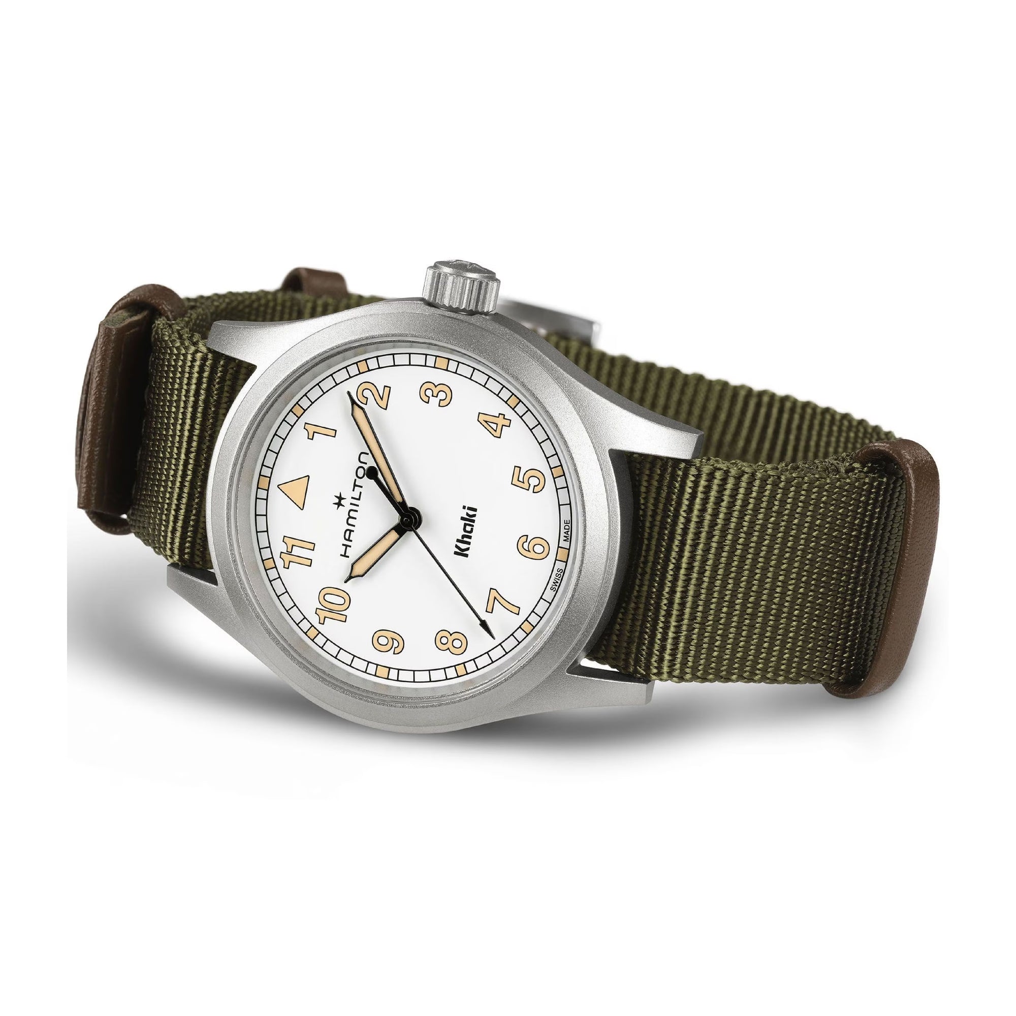KHAKI FIELD White / 38mm White Dial