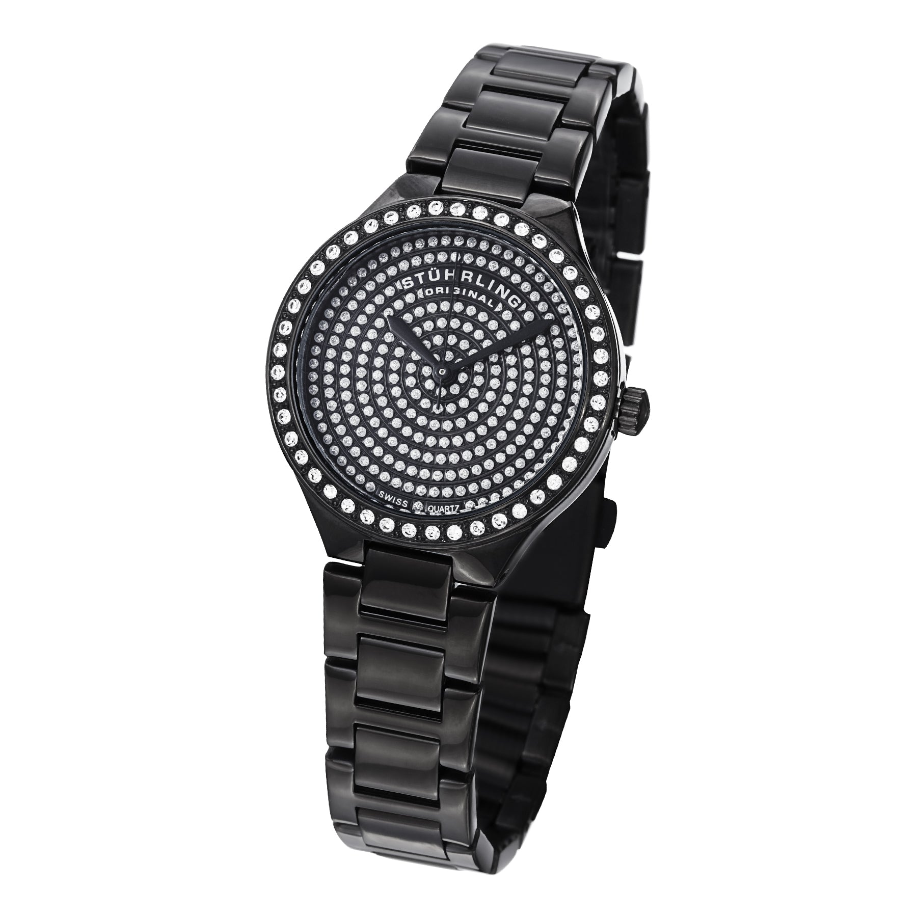 Symphony-683.02 Black Stainless Steel | Black Dial