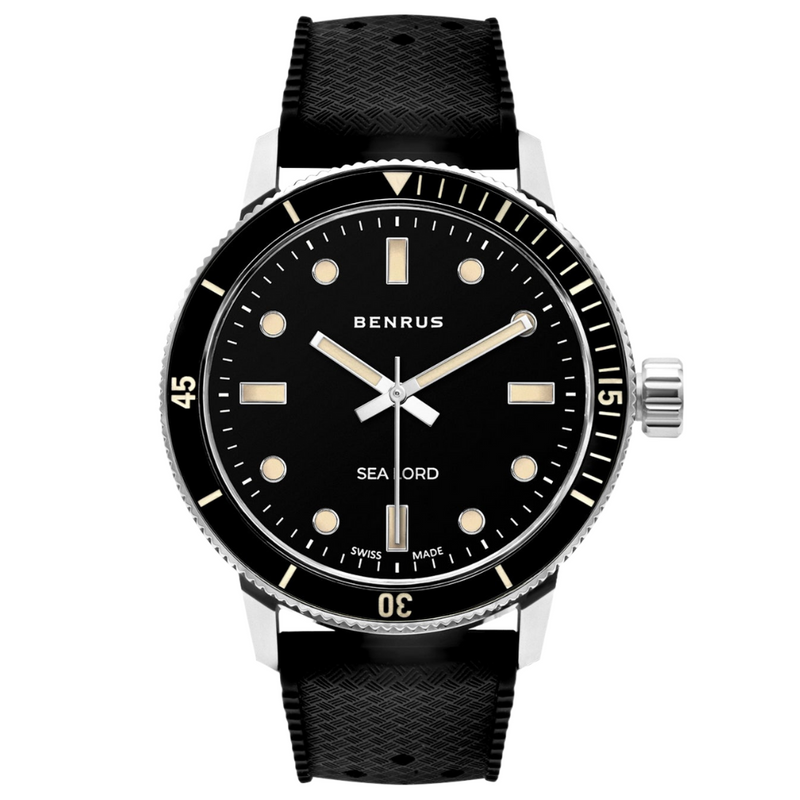 Sea Lord Black | Black Dial