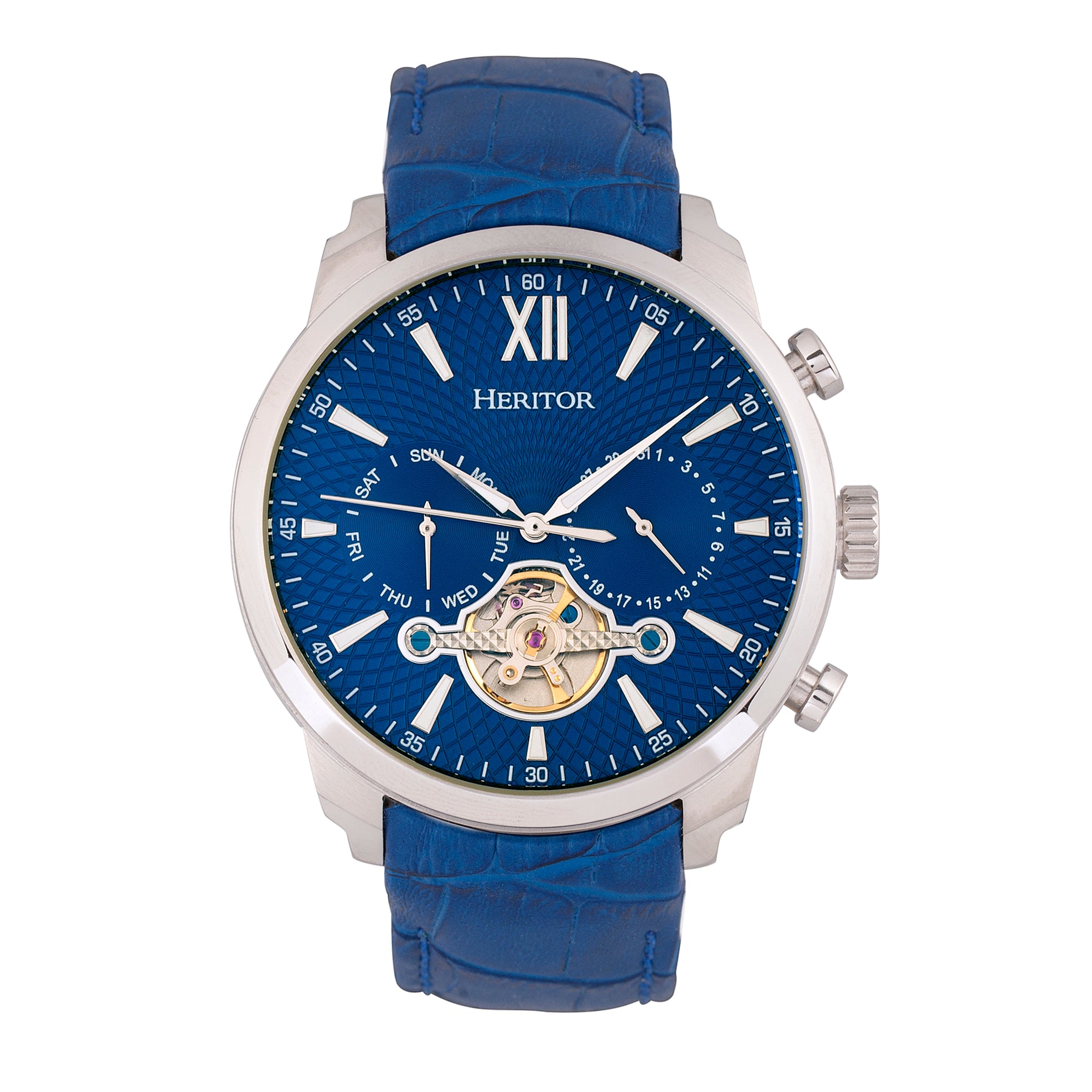 Arthur Silver/Blue | Blue Dial