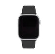 Silicone Adjustable Deployment Band  for Apple Watch Ultra & Series 8/7/6/5/4/3/2/1/SE Black (42mm | 44mm | 45mm | 49mm) |  Dial