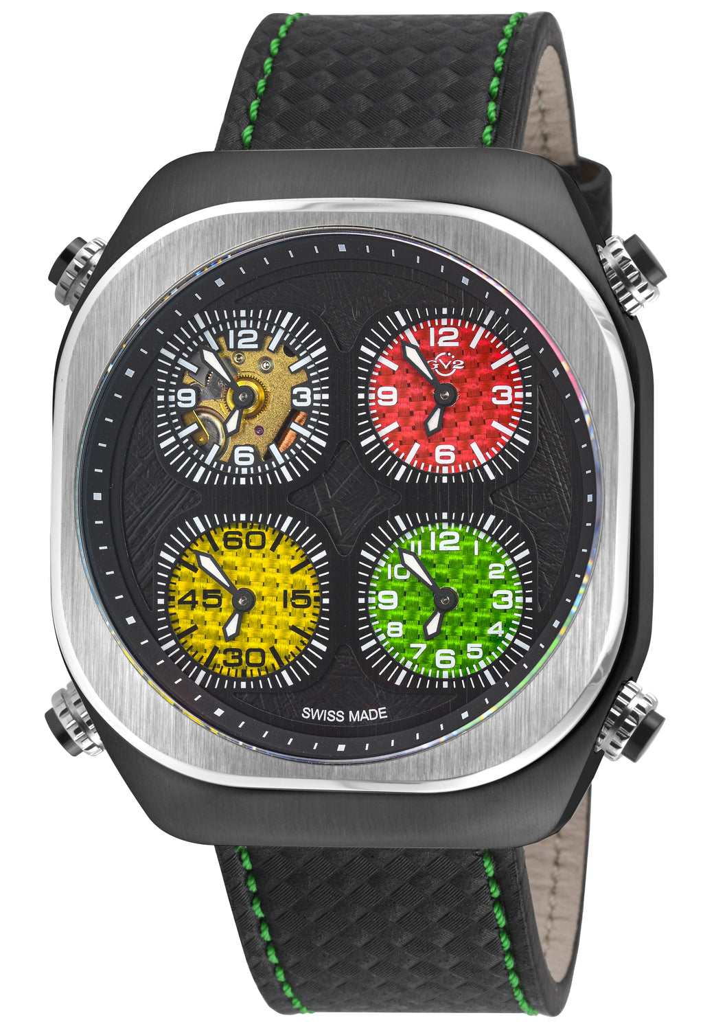 Gevril Quattro Zone Black Dial 43401 – Watch Gang