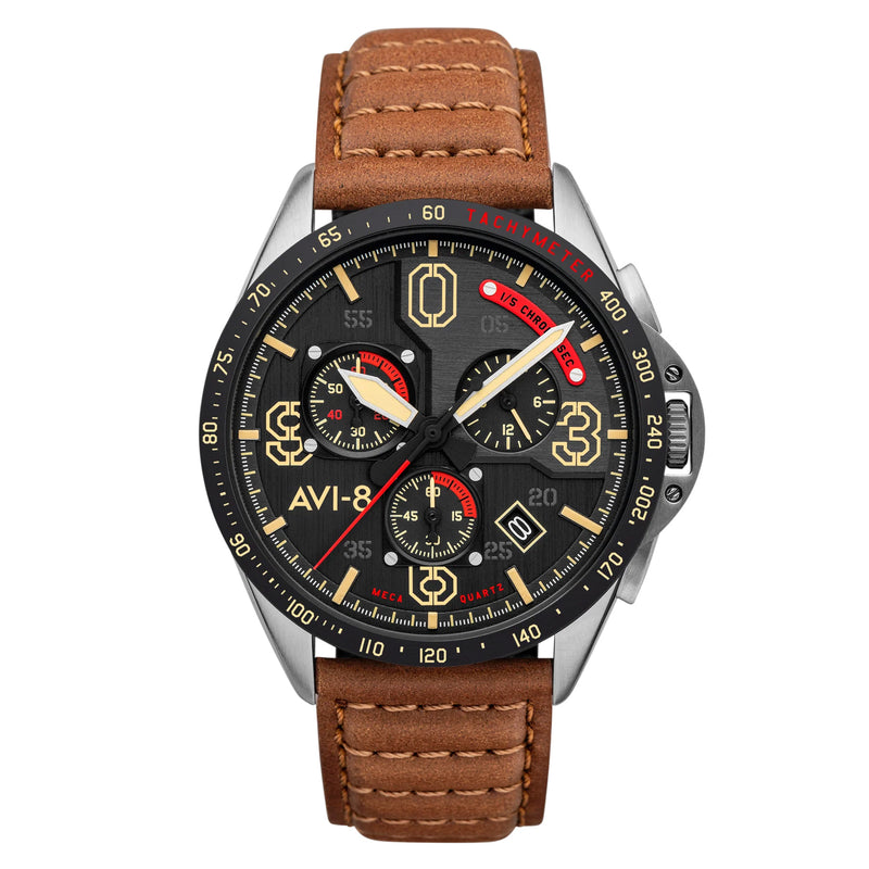 P-51 Mustang Blakeslee Chronograph | Black Dial