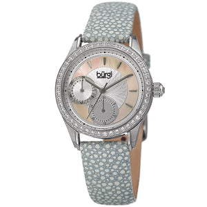 Casual Blue/Leather | Silver Dial