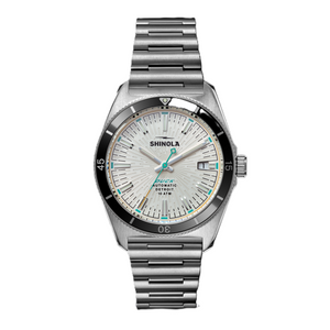 Duck Automatic Alabaster Hydro Dial / Stainless Steel Bracelet