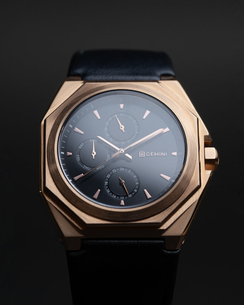 Lux Leather Bronze Bronze – Watch Gang