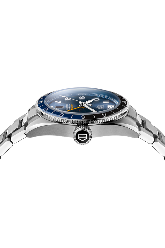 Autavia Calibre 5 GMT 42mm | Blue Dial