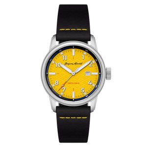 Roscana Quartz Yellow / Leather | Yellow Dial