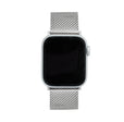 Mesh Band for Apple Watch Series 9/8/7/6/5/4/3/2/1/SE Silver (42mm | 44mm | 45mm | 49mm) |  Dial