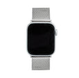 Thick Mesh Band for Apple Watch Ultra & Series 8/7/6/5/4/3/2/1/SE Silver (42mm | 44mm | 45mm | 49mm) |  Dial