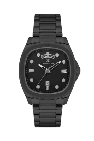 Stealth Square Day/Date Black Black Dial