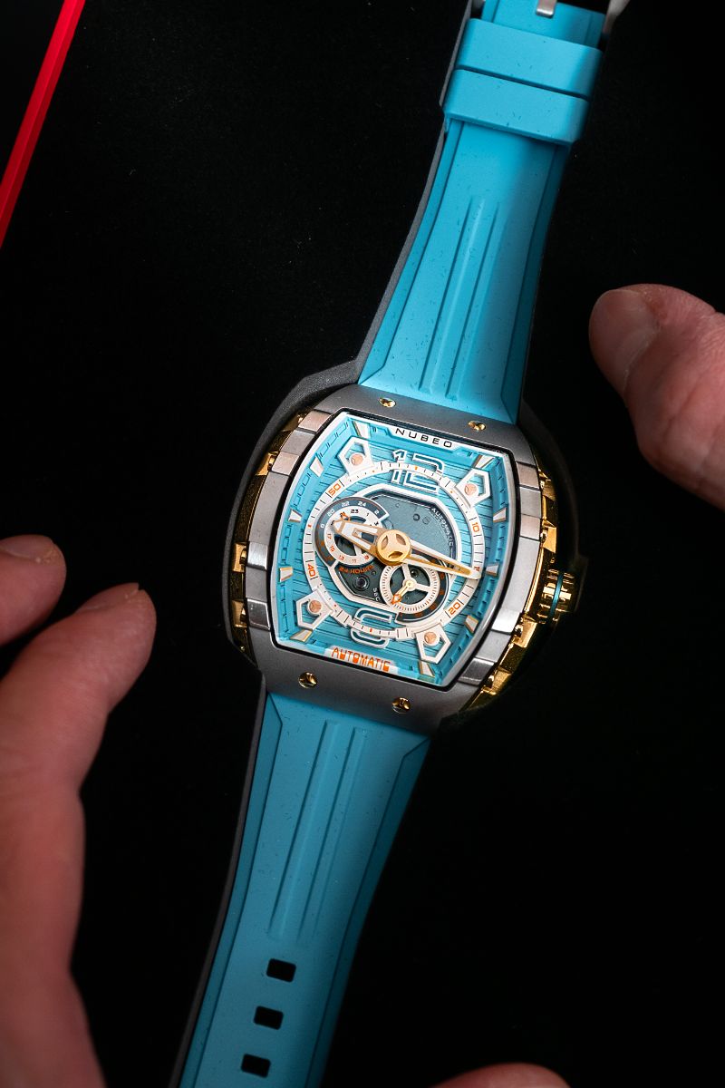 Magellan 24H Automatic Blue / Rubber | Blue Dial