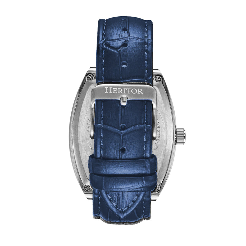 Masterson w/ 24 Hour Hand Blue / Silver Blue Dial