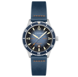 Cross Baskerville Quartz Blue / Blue Leather | Blue Dial