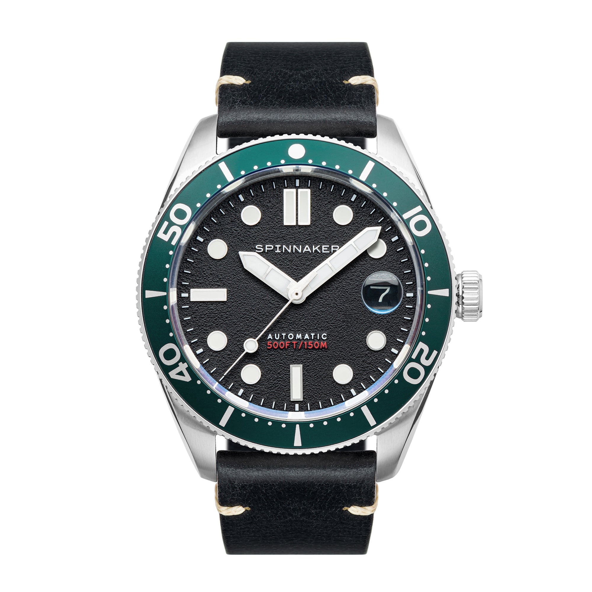 Croft Midsize Black Dial / Leather | Black Dial
