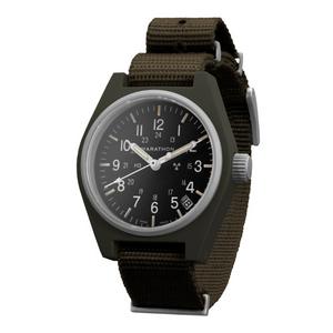 General Purpose Quartz with Date Black US Gov/Def Std Matte Black Dial