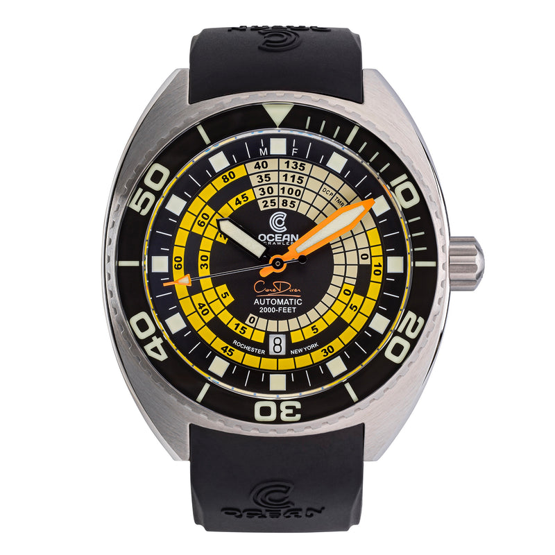 Decompression Timer Yellow DCT | Yellow Dial